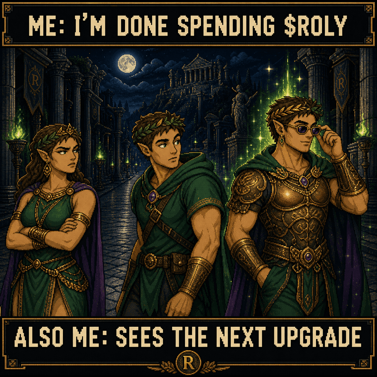 The Next Upgrade ROLYMPUS meme