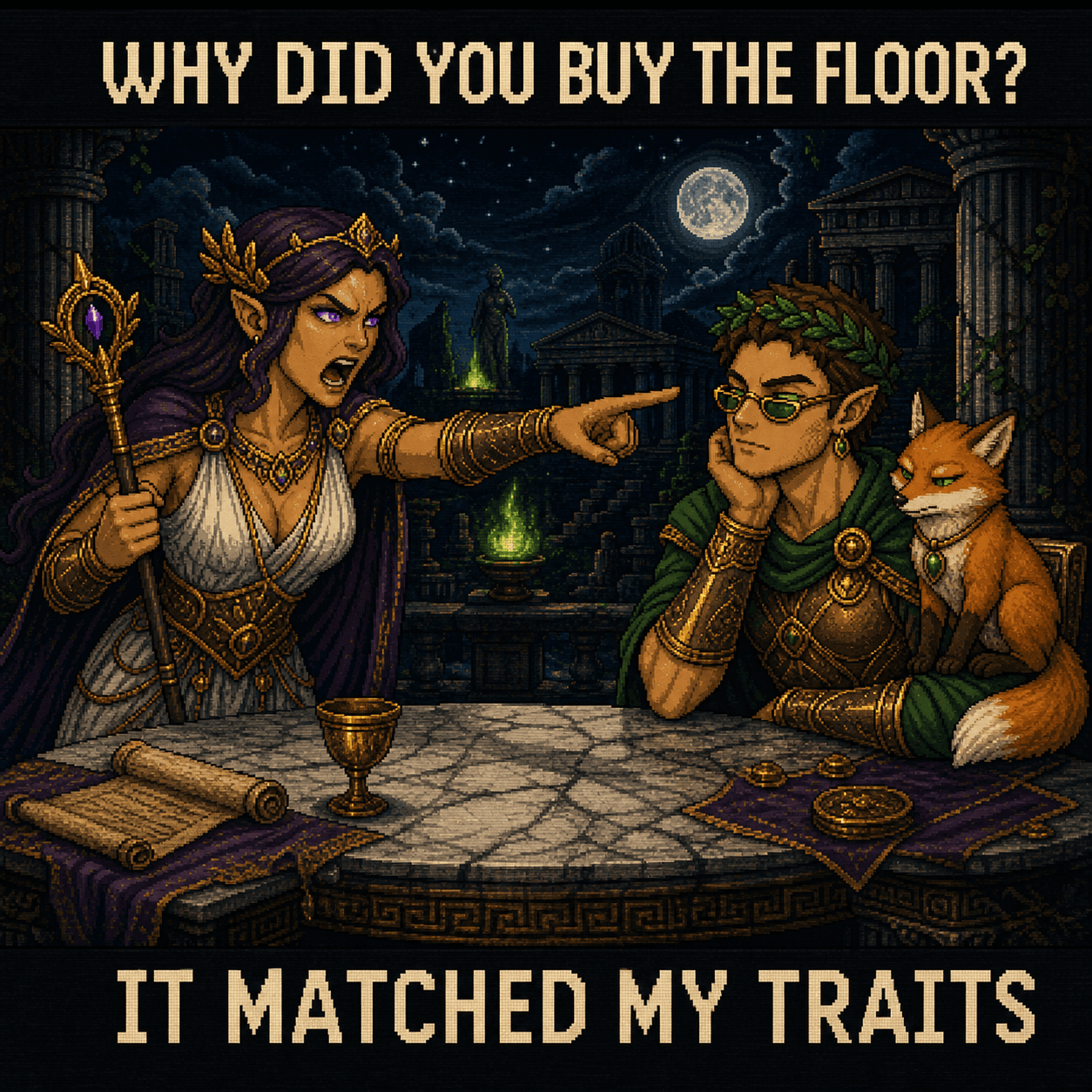 It Matched My Traits ROLYMPUS meme