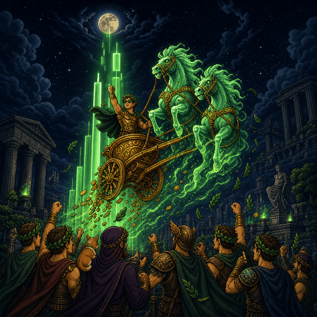 Green Chariot Launch ROLYMPUS meme