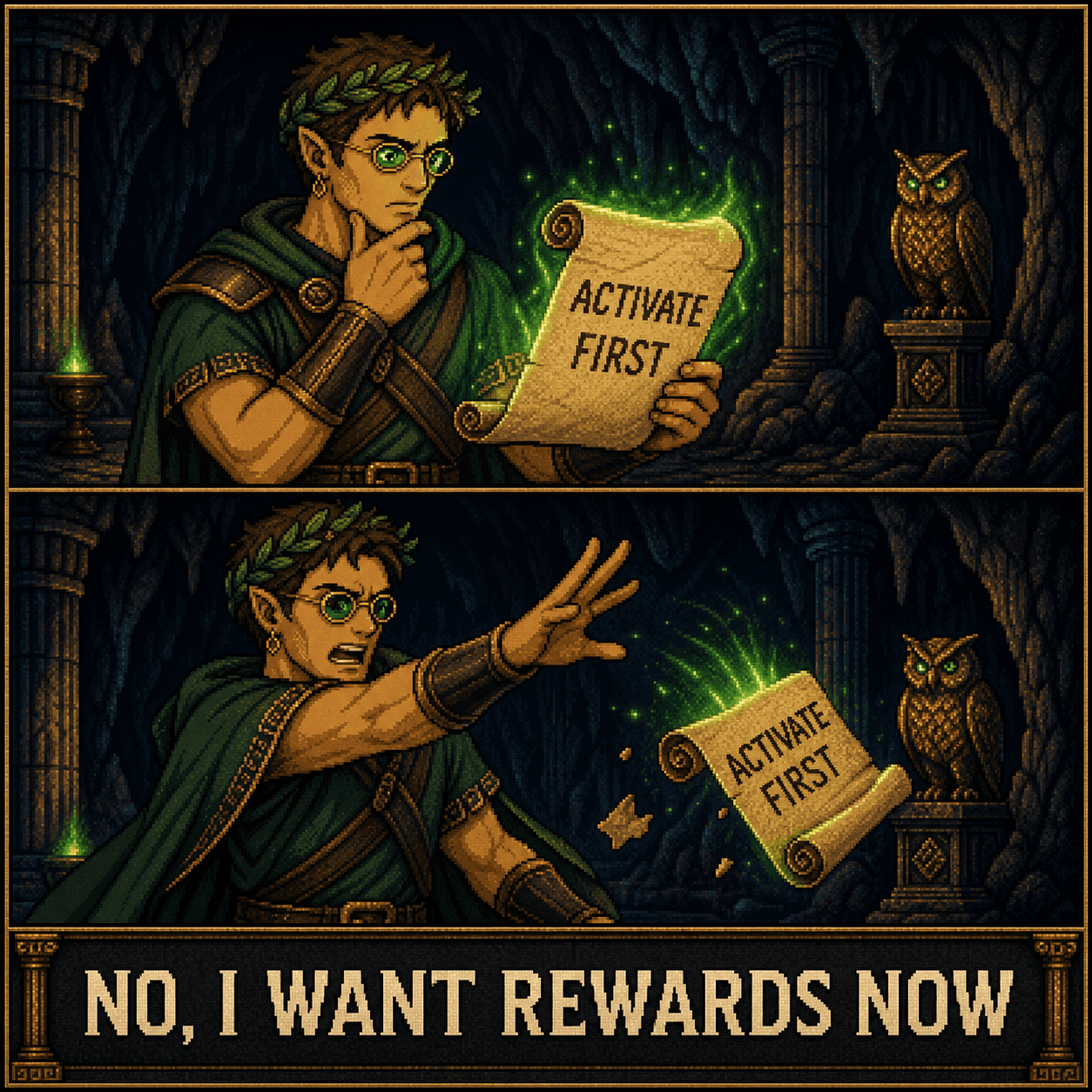 Scroll of Truth ROLYMPUS meme